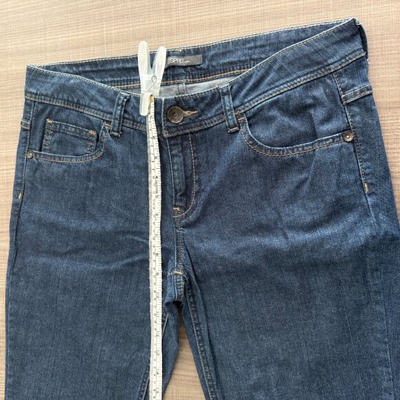 Esprit - Denim Tube Dark Wash Skinny Jeans - Size 32 - Picture 10 of 14